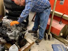 Technician at Work in Sherman, TX | Gallery | Motor Masters